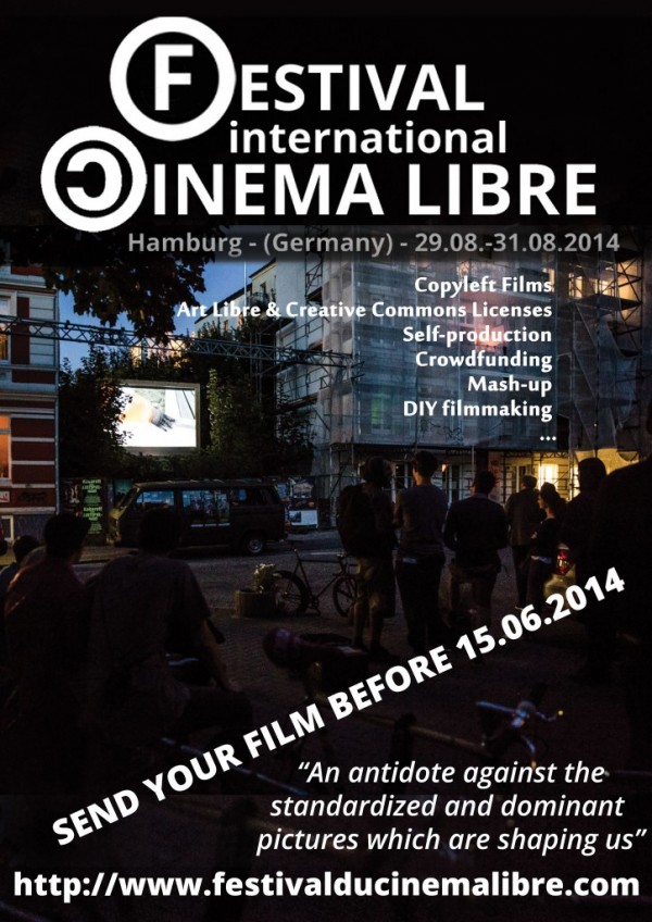 2ème édition du festival international du cinéma libre : envoyez vos films !