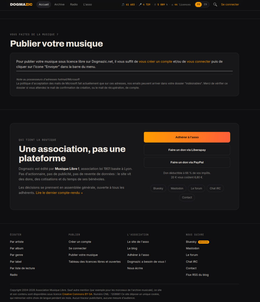 Association et dogmazic